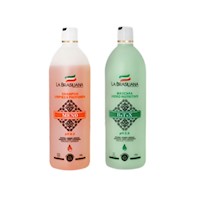 Shampoo Antiresiduos Meno 500Ml + Btx Reductor Capilar 500Ml La Brasiliana